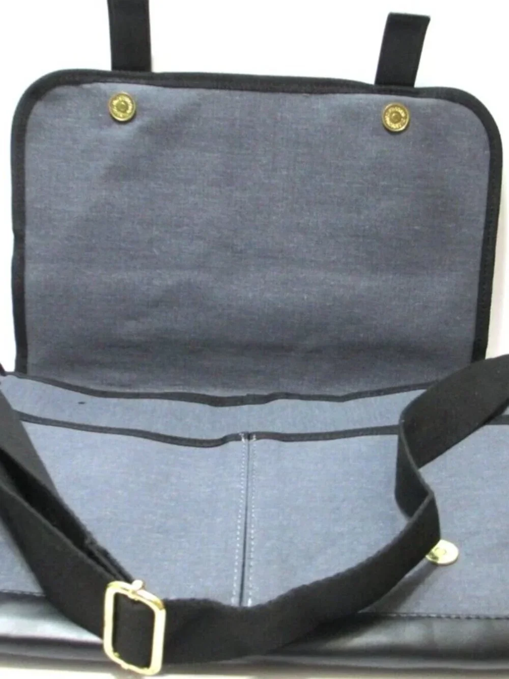 NWT London Fog Canvas Messenger Bag